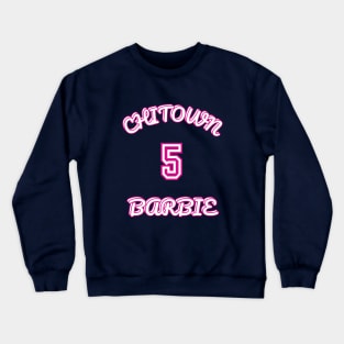 Angel Reese Chitown Barbie Chicago Sky 5 Crewneck Sweatshirt